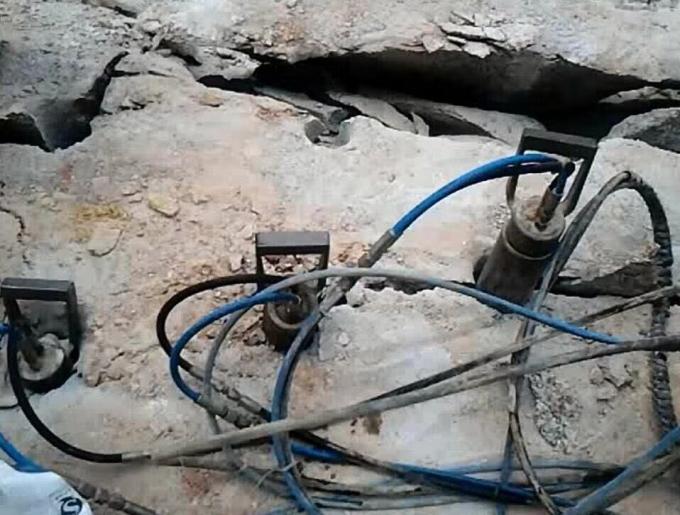 Attrezzatura idraulica del separatore della roccia del pistone Lrd-95